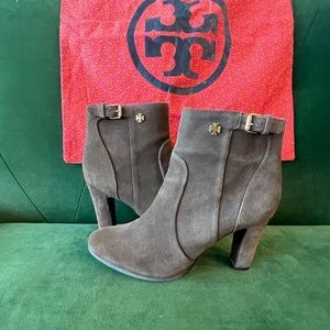 Tory Burch Suede Milan Bootie 8 M